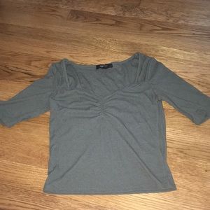 army green t shirt